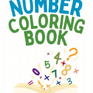 Number Coloring Book Made by E-Read unity