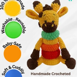 Giraffe Crocheted Toy (Handmade)